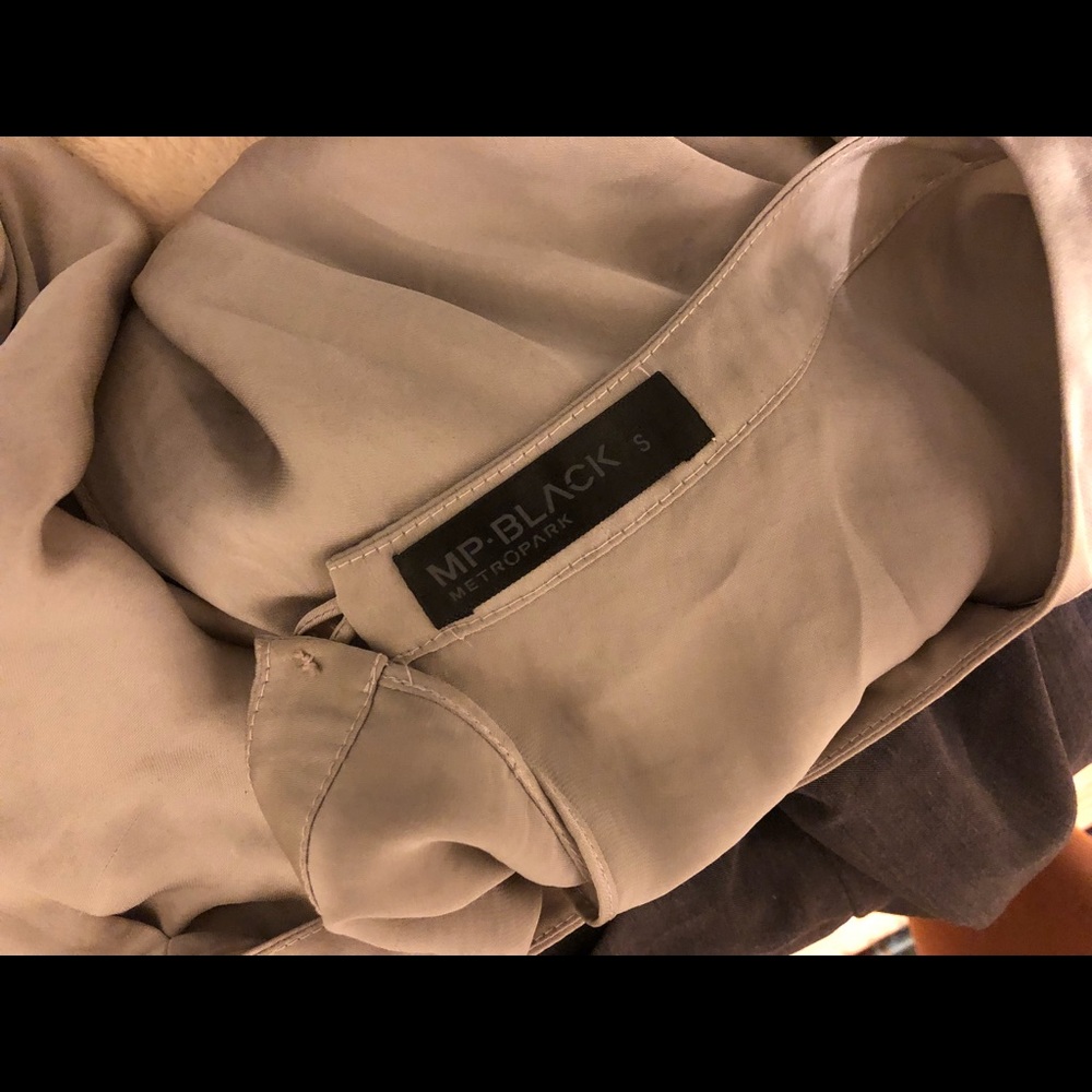 METROPARK taupe/Gray dress sz small